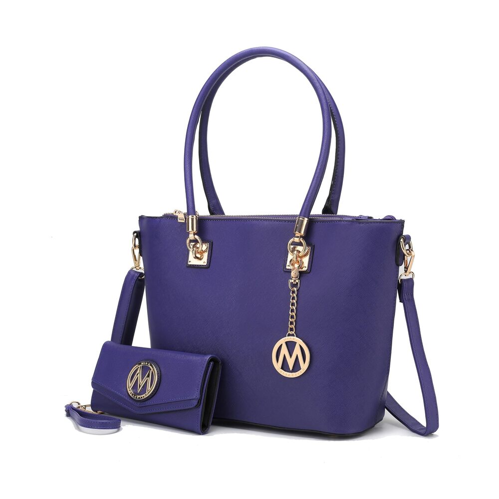 4761 Shoulder Handbag , PU Leather Pocketbook Crossover Top-Handle Purse